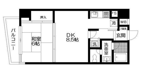 シルバーパレス日暮里 間取り