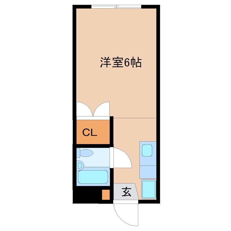 ハイツスバル谷 間取り