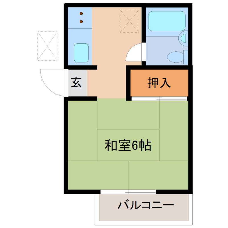 風間荘 間取り