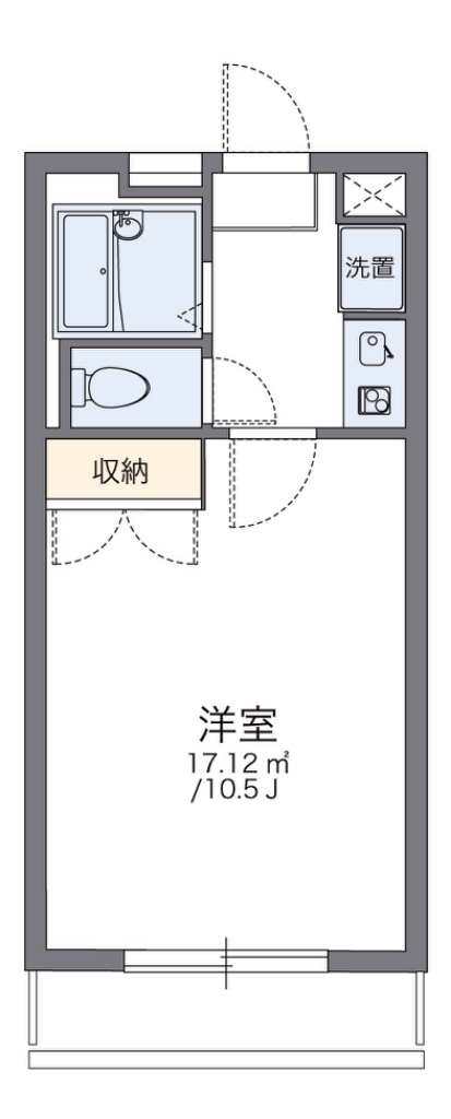 レオパレスパストラル 間取り