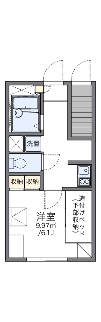 レオパレスコンフォート 間取り