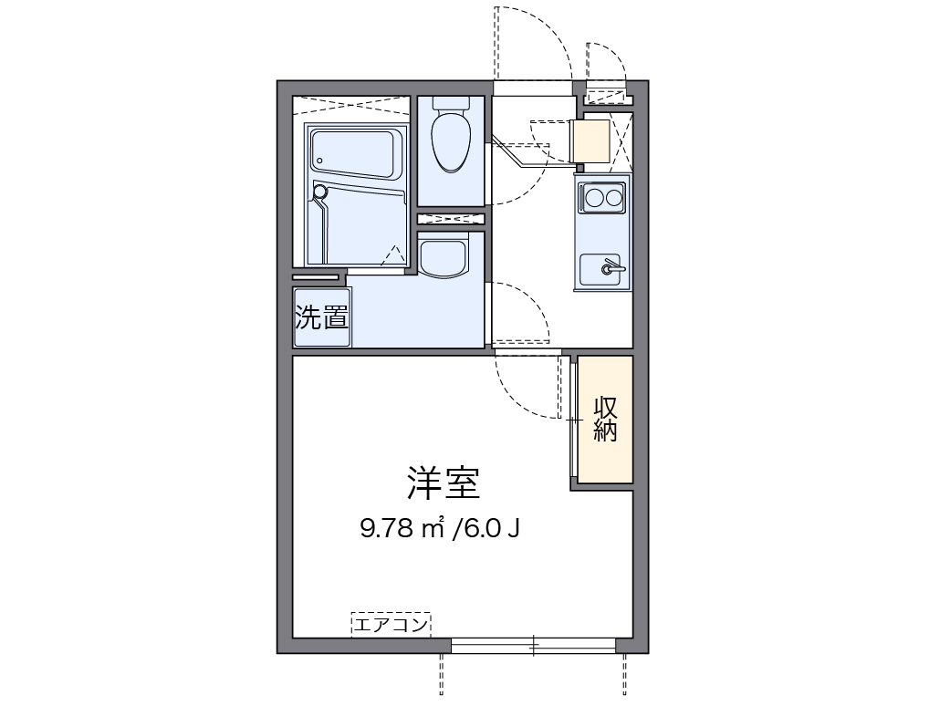クレイノラメールエムズ 間取り