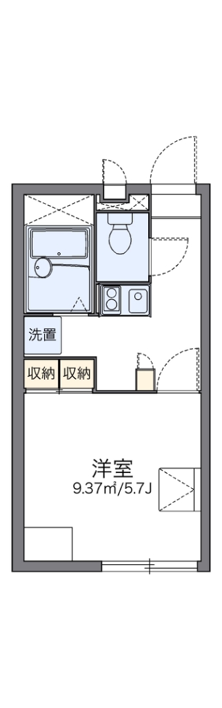 レオパレスＳｍａｌｌＲｉｖｅｒ 間取り