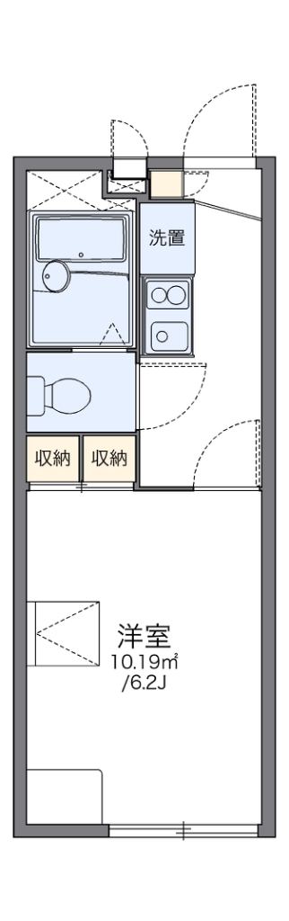 レオパレスＫＯＩＺＵＭＩ 間取り