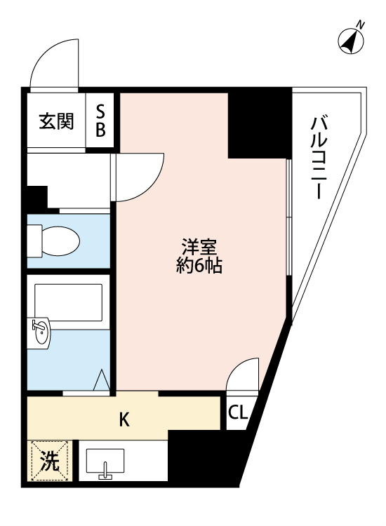 スカイコート後楽園WEST 間取り
