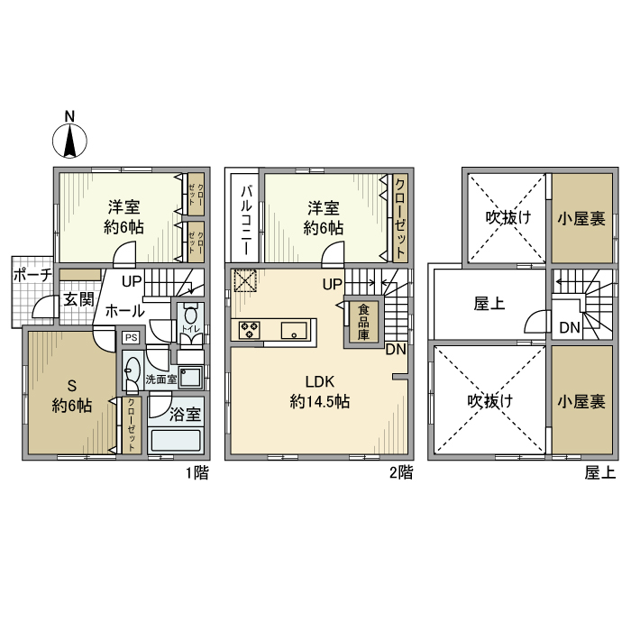 綾瀬戸建 間取り
