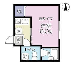 グランシャレー梅島Ⅲ 間取り