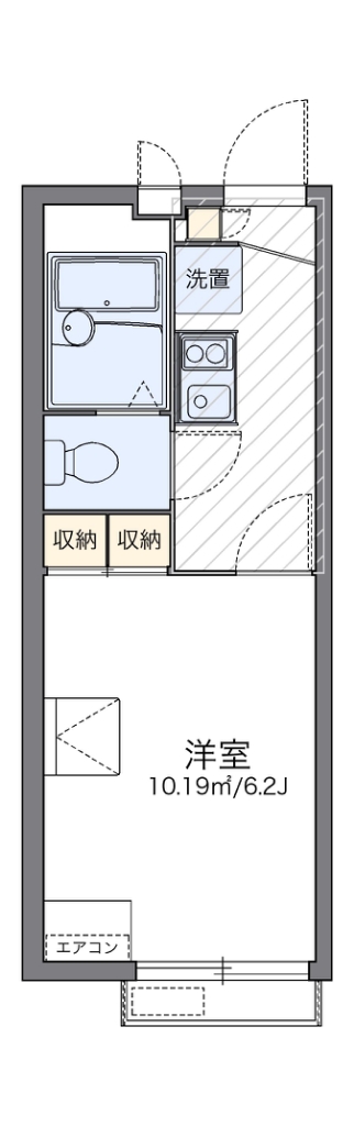 レオパレス高砂 間取り