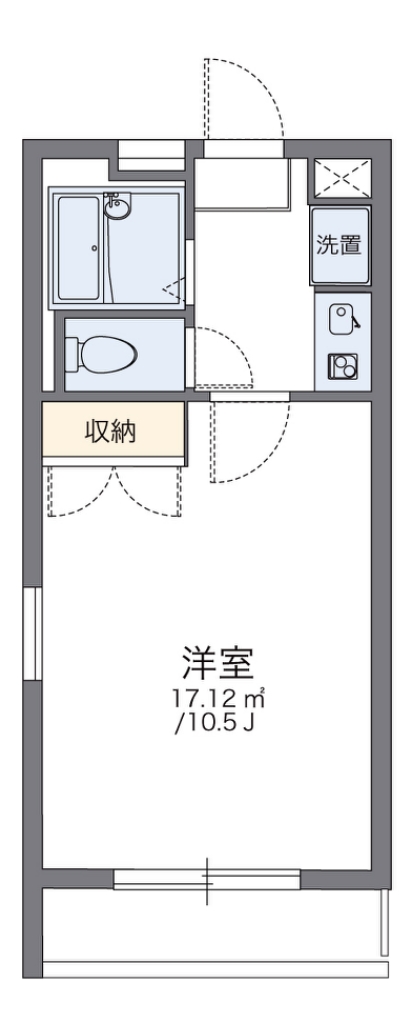 レオパレスパストラル 間取り