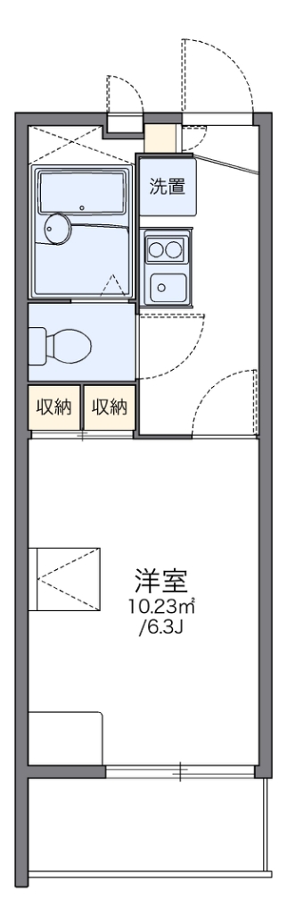 レオパレスＷＩＬＬ 間取り