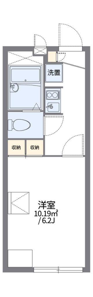 レオパレスレプロットⅡ 間取り