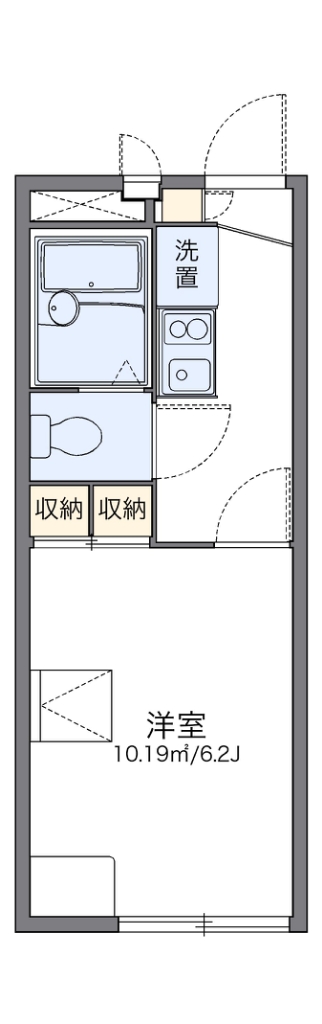 レオパレスサニー 間取り