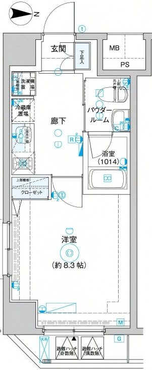 レオーネ三ノ輪 間取り