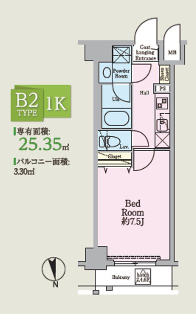 ＨＹ’ｓ　綾瀬駅前 間取り