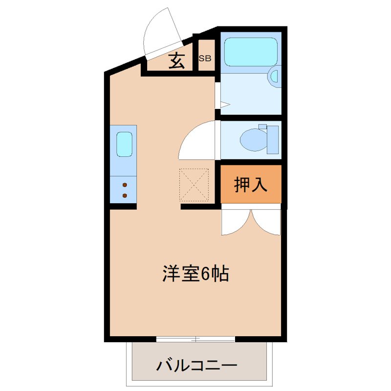 栄ミリオンコーポ第２ 間取り