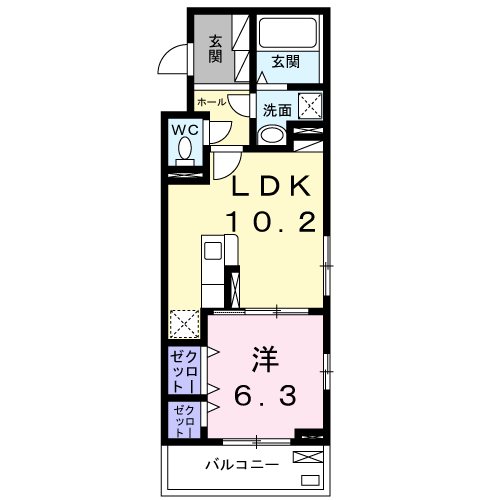ベラ　ヴィータ 間取り