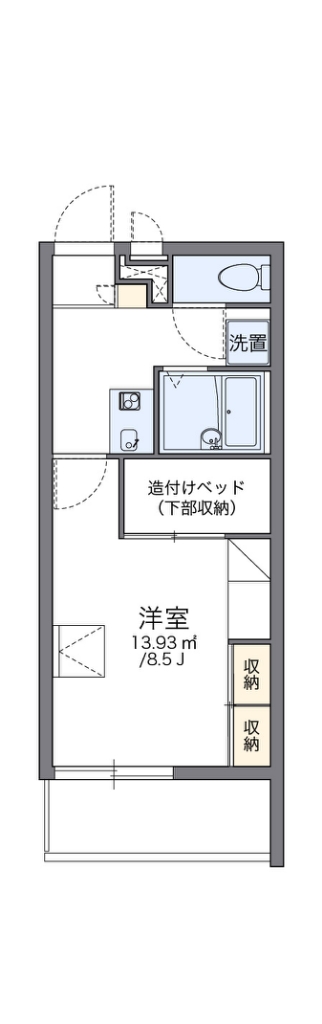 レオパレスＳＫＹ 間取り