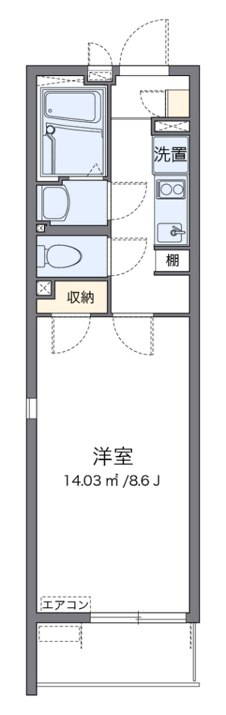 クレイノエスビレッジ 間取り
