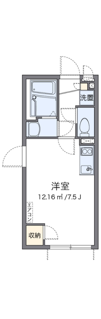 クレイノラメールエムズ 間取り