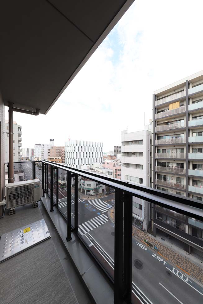 VERXEED　ASAKUSA ベランダ