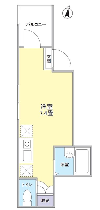 アルファ西日暮里 間取り