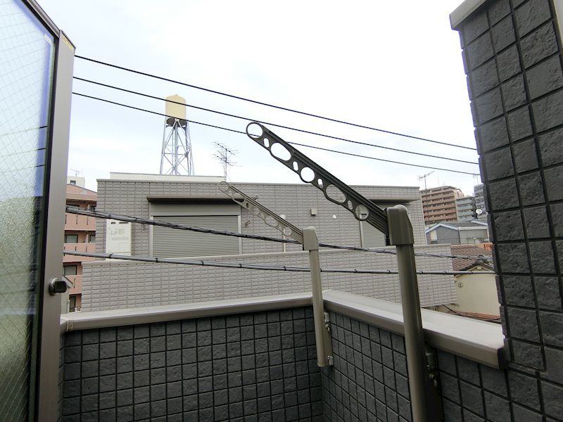 アルファ西日暮里 ベランダ