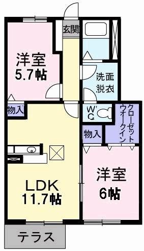 ロワポワール 間取り