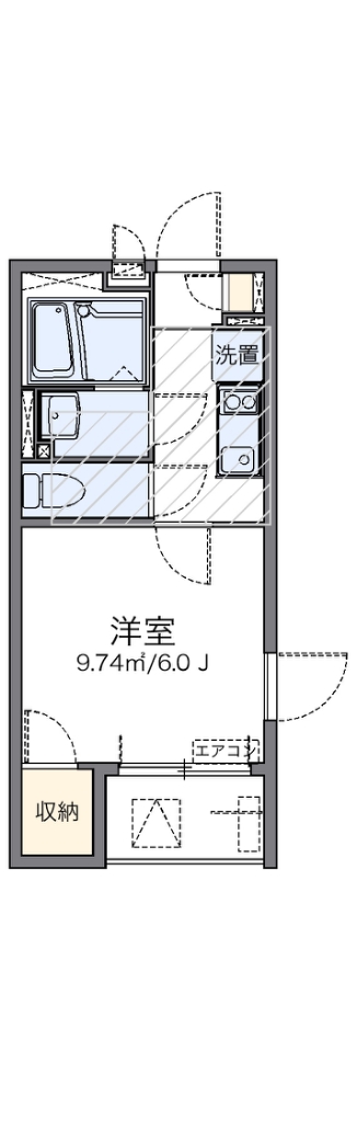 レオネクストエスペランサ扇大橋 間取り