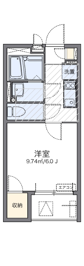 レオネクストエスペランサ扇大橋 間取り
