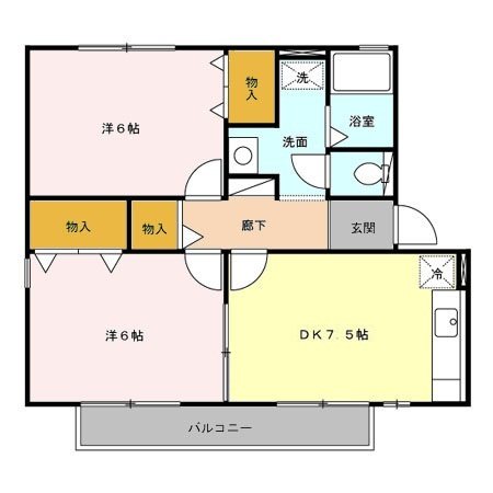 コンフォート豊田 間取り