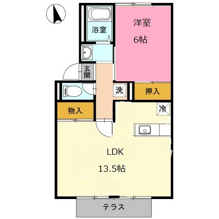 プレジール旭が丘 間取り
