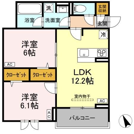 Auspicious House 間取り