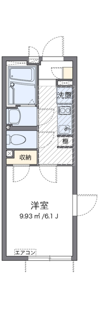 クレイノフェリス東四つ木 間取り