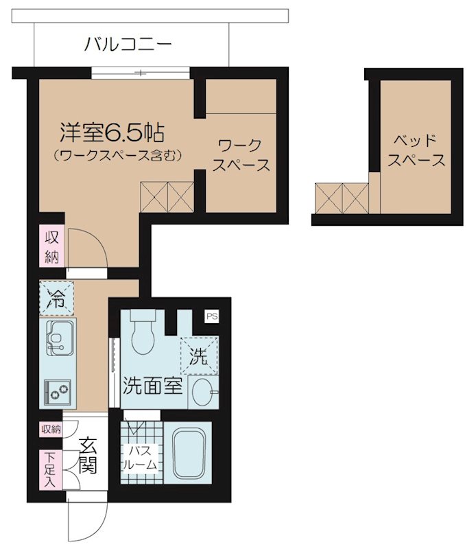 Belle Scene Aoto 間取り