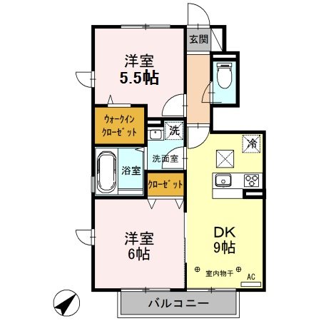 カーサ東豊田 間取り