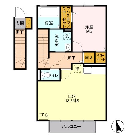グランシャリオ万願寺 間取り