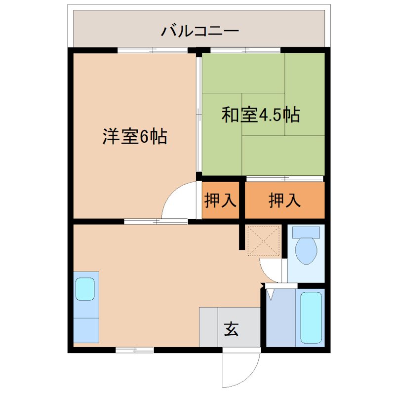 コーポ高橋 間取り
