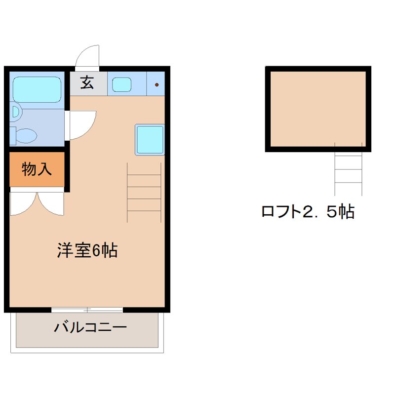 ハイツみのる 間取り
