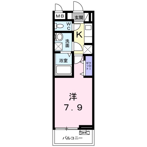 Ｂｅｌｌｅ　Ｆｌｅｕｒ 間取り