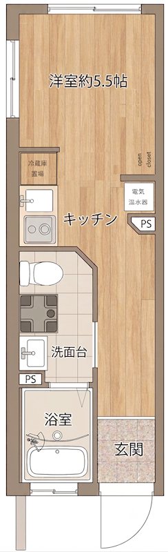 ボンズステージ町屋 間取り