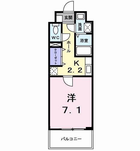 パレ・フルール 間取り