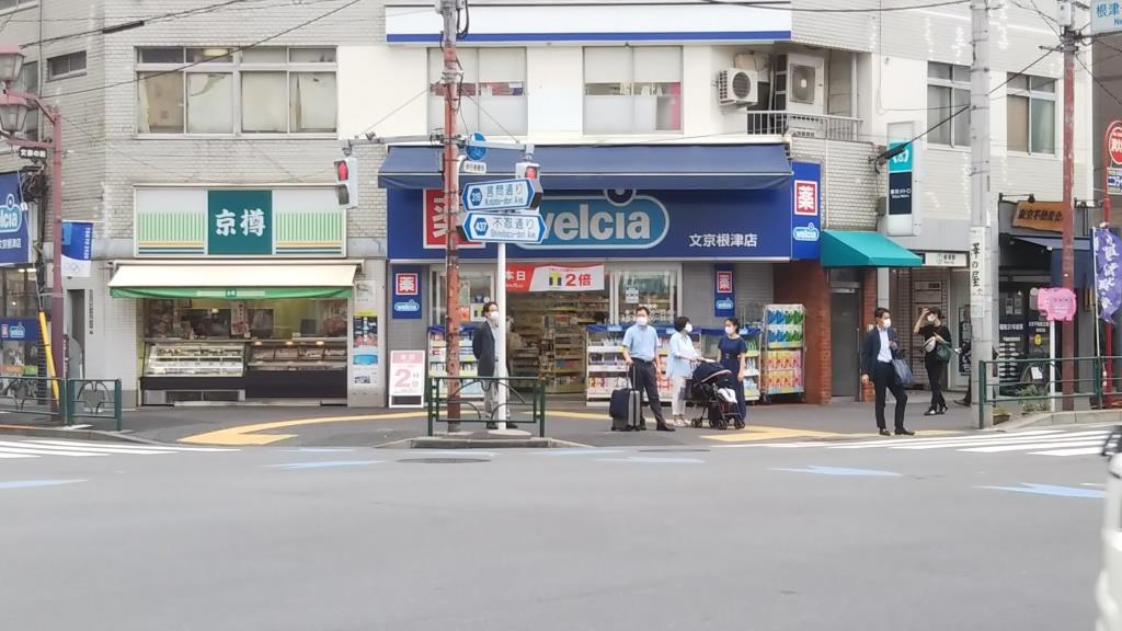 スカイコート文京根津 ドラッグストア