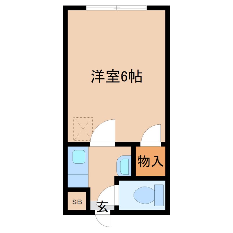 コーポワンサイドヒル 間取り