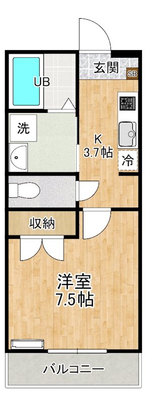 エクスモーション西日暮里 間取り