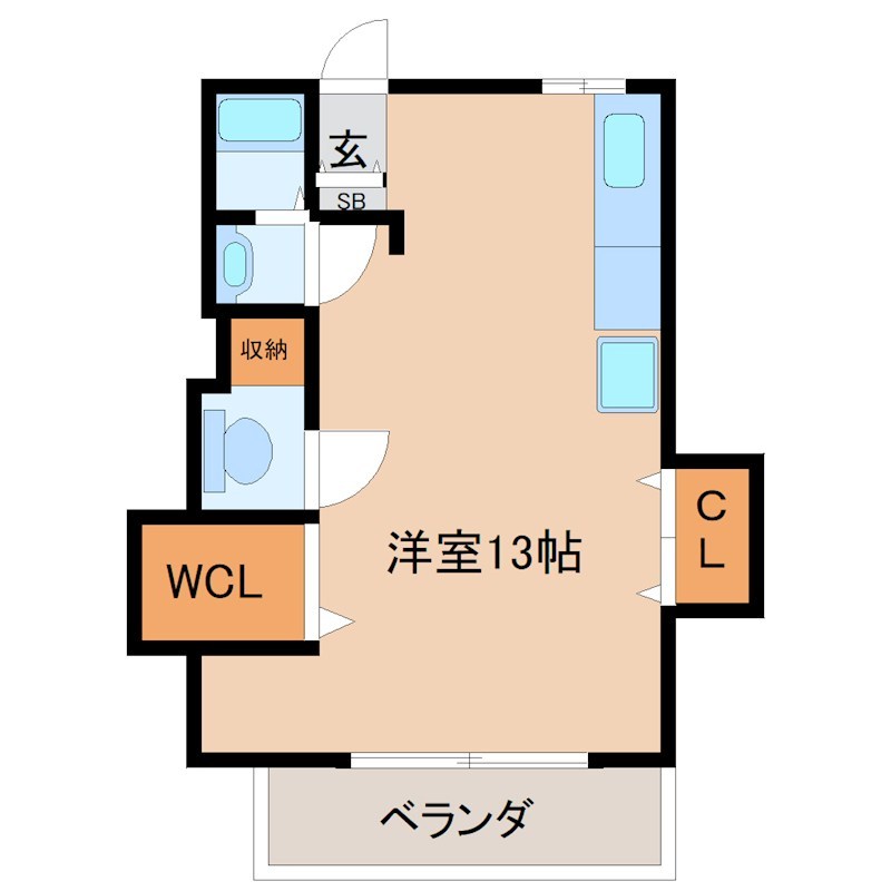 第一宮原コーポ 間取り