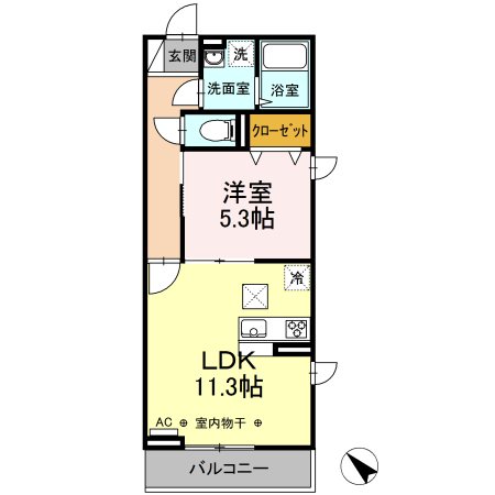 グレーヌメゾン 間取り