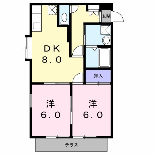 エステート純 間取り