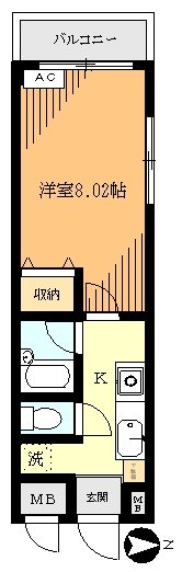 ドリームキャッスル西新井 間取り