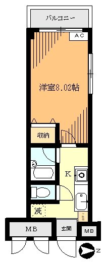 ドリームキャッスル西新井 間取り