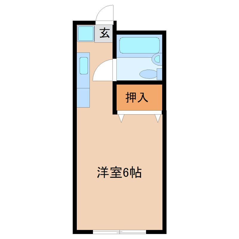 ハイツタケハナ 間取り